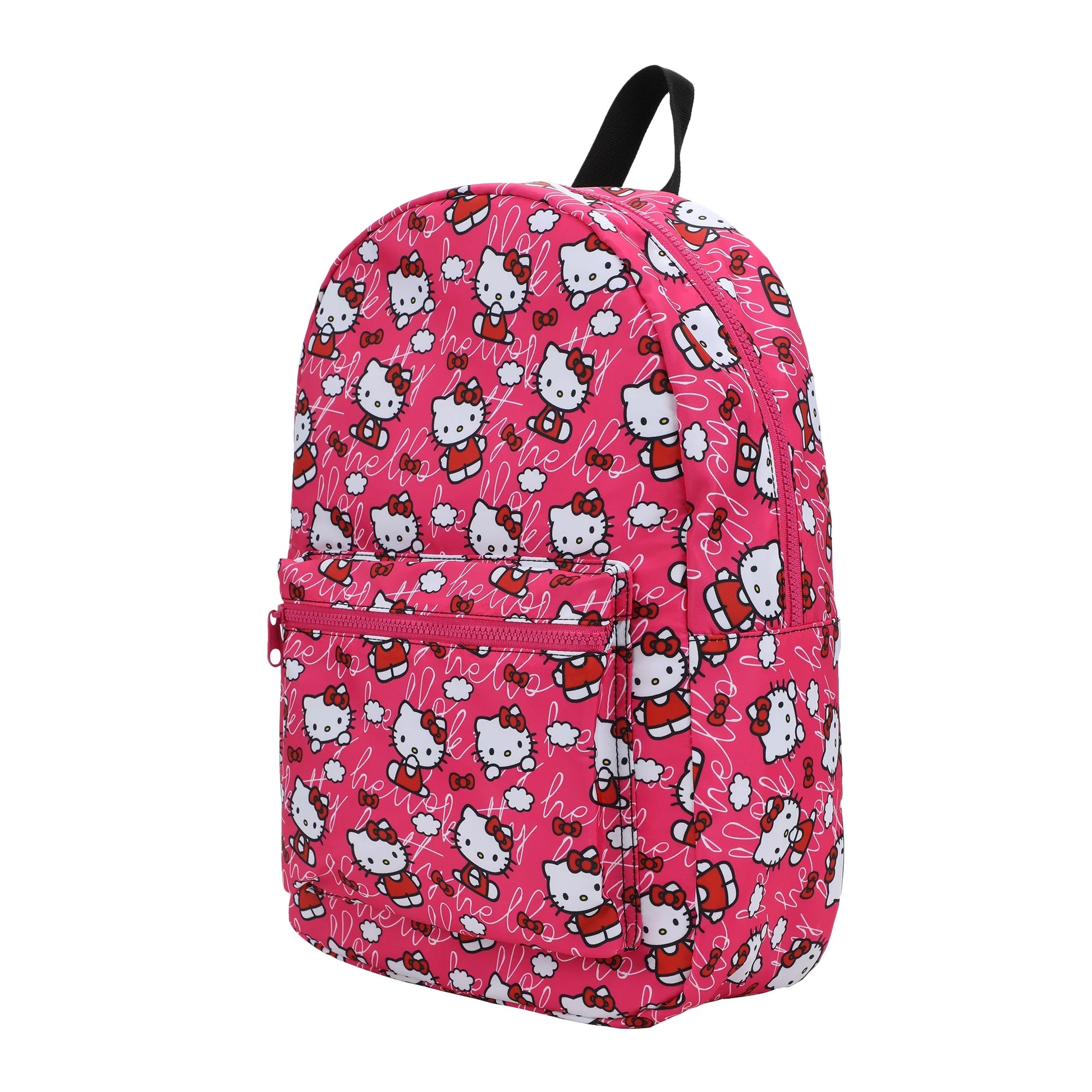 Hello Kitty All-Over Print Pink Ground Travel Backpack