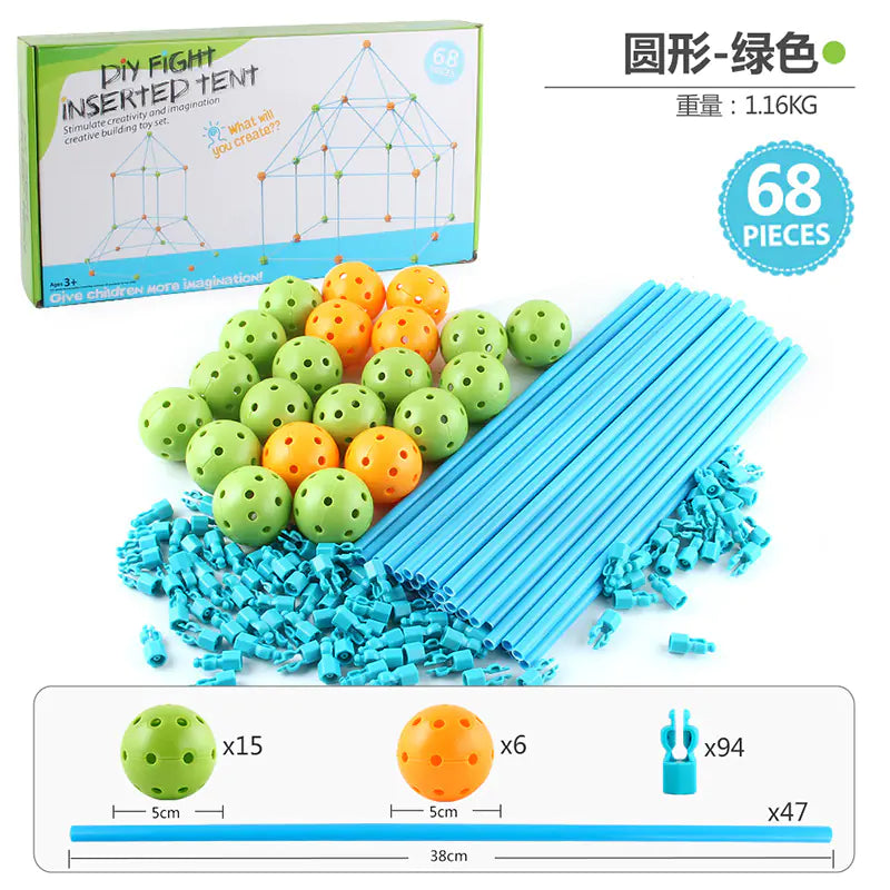 Creative Castle Building Play Tent