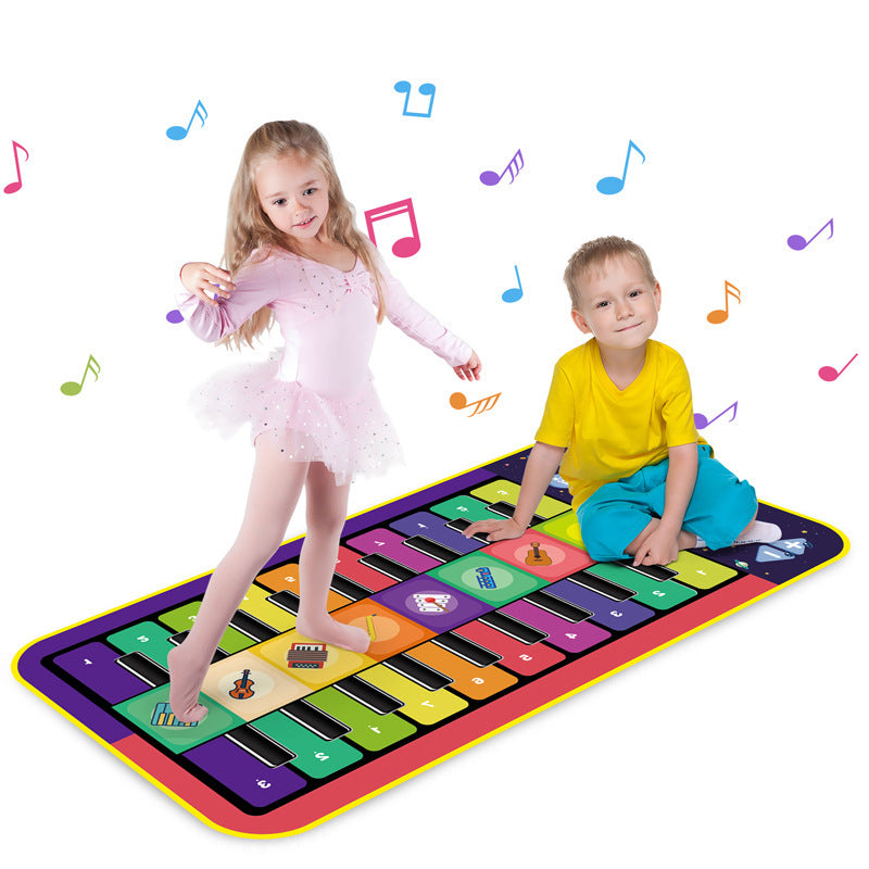 Large Touch Piano Mat with Instrument Sounds & Educational Fun