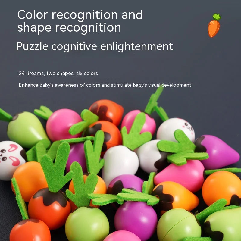 Toddler Radish Discovery Toy - Interactive Learning Experience