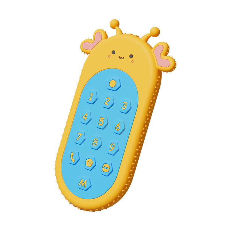 Cute Silicone Baby Teether – Remote Control & Cartoon Designs