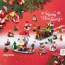 Christmas Building Blocks Set for Kids - 24-Piece Advent Calendar DIY Gift for Children Ages 6 and Up
