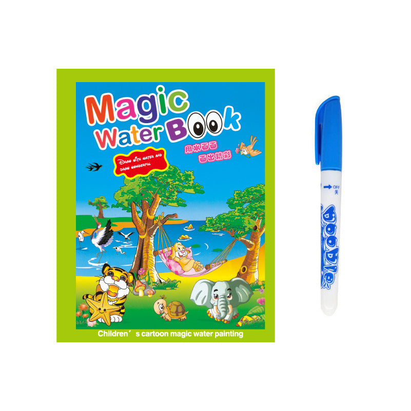 Children's Creative Magic Water Painting Book