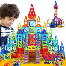 Magnetic Building Tiles Set – Colorful STEM Blocks for Kids