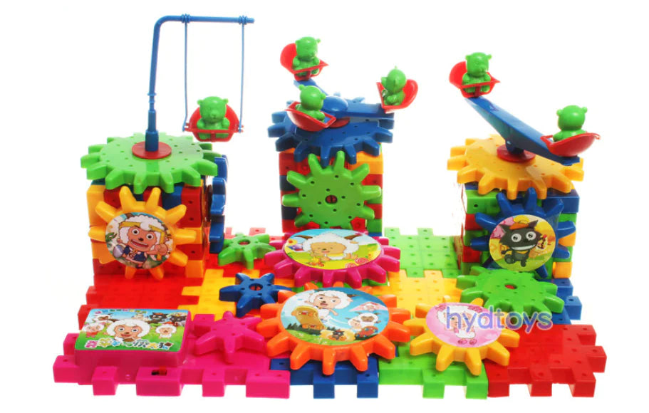 Colorful Gear Building Set – Creative Motion Toy