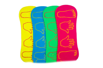 Kids Yoga Balance Mat – Hand & Foot Placement Guide
