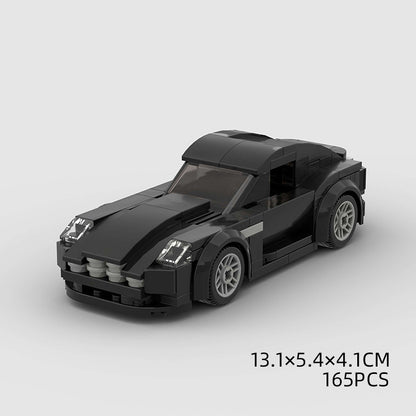 Small Particle Building Blocks Model Sports Car for Kids