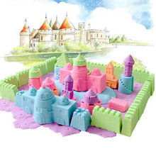 Colorful Magic Kinetic Sand Castle Play Set for Kids