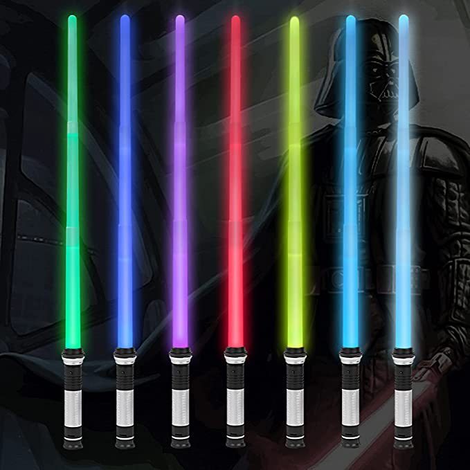 Color-Changing Retractable Laser Sword Toy For Kids