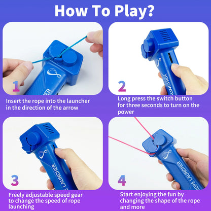 Children Rope Shooting Toys