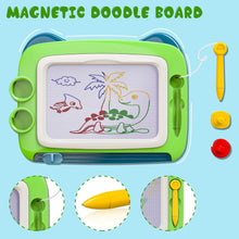 Toddler Toys for 1 2 3 4 Year Old Boys, Magnetic Drawing Doodle Board Gifts for 2 3 4 Year Old Boy, Doodle Board Learning Toys for 1-4 Year Old Boys Christmas Birthday Gift for Kids,Green