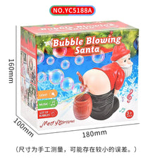 Bubble Blowing Blaster Toy – Funny Musical Holiday Fun