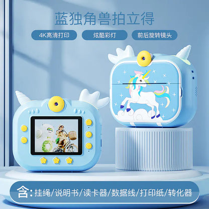 SnapJoy Mini Kids Camera with Printer