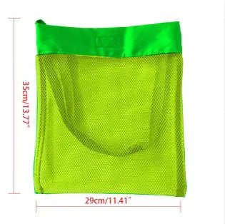 Mesh Beach Tote Bags | Colorful Lightweight Storage Bags