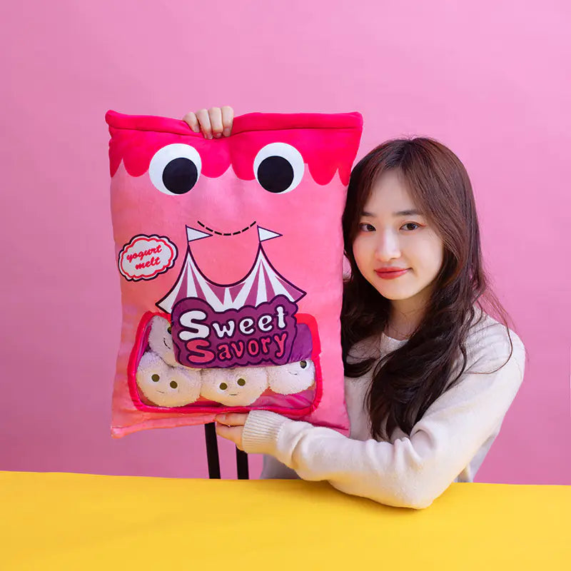 Snuggly Ringing Plush Play Pillow