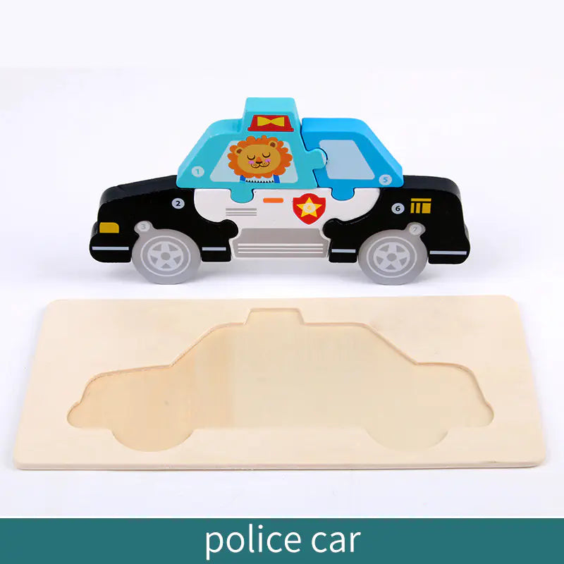 Kids' Learning Wooden Puzzle Sets