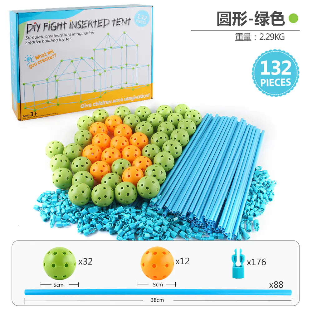 Creative Castle Building Play Tent