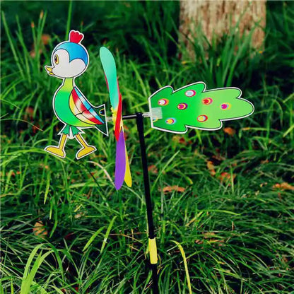 Vibrant Animal Wind Spinners - Kids' Party Favor