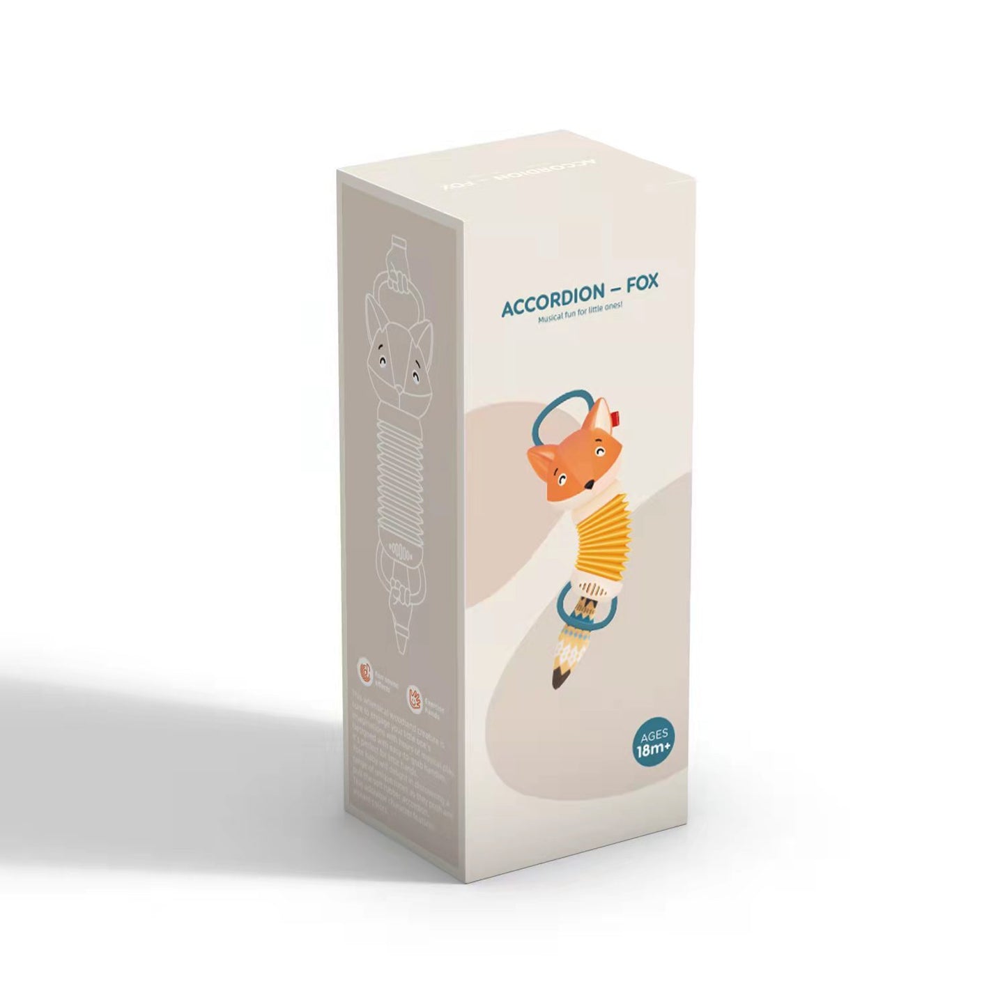 Fox Accordion Toy for Babies – Fun Musical Learning