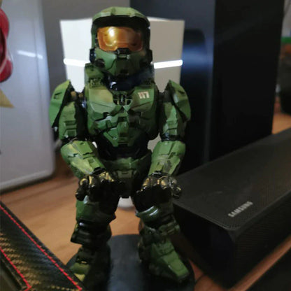 Halo Xbox Mobile Phone PS4 PS5 Holder Halo Action Figure Model Toys Collection Toys Kids Gifts
