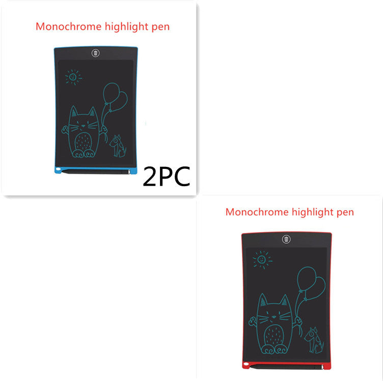 LCD Writing Tablet for Kids – 8.5 Inch Reusable Drawing Pad