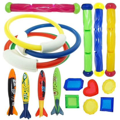 Swimming Pool Diving Underwater Toy Set For Kids