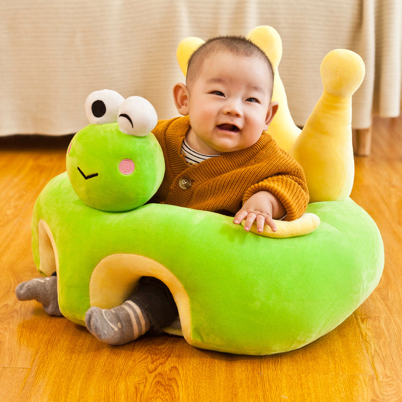 Plush Anti-Fall Animal Sofa Seat for Toddlers - Comfy & Cute