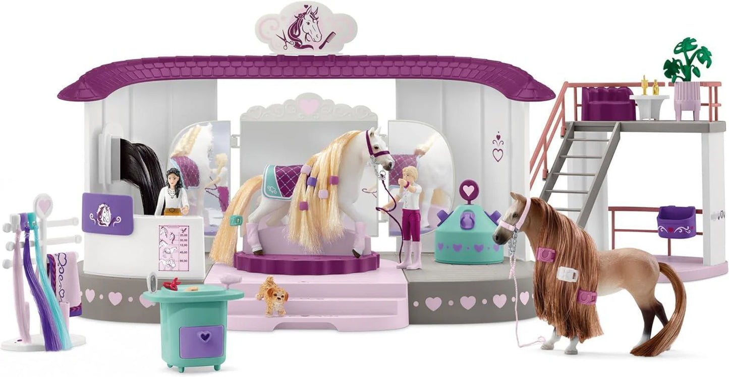 Schleich Horses Club Sofia'S Beauties Horse Beauty Salon Toys Playset 99Pieces