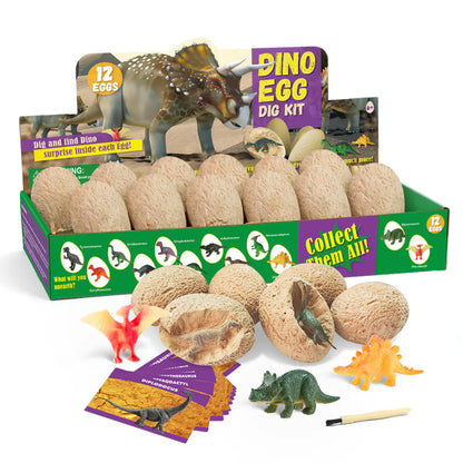 Prehistoric Egg Dig Toy for Kids