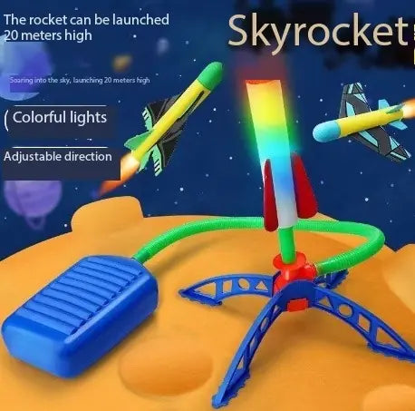 Kids' Pedal-Powered Rocket Launcher