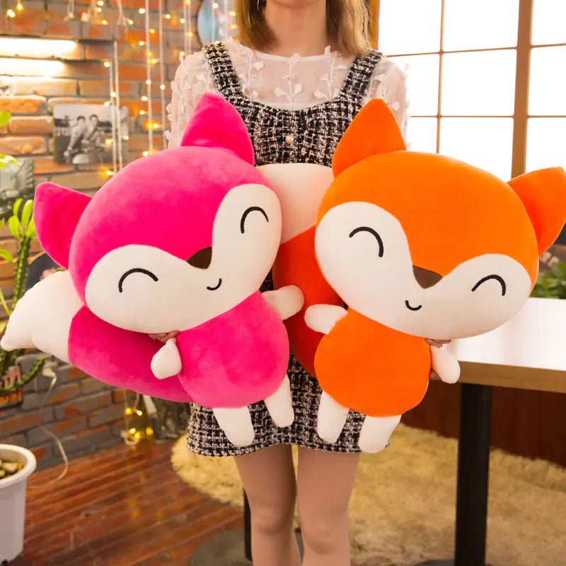 Q-version Colorful Fox Plush Pal