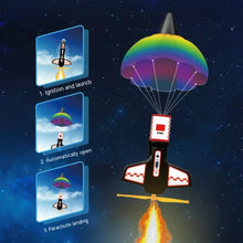 Space Explorer Rocket with Parachute Toy