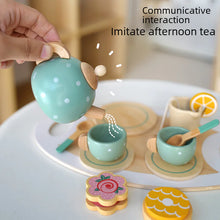 Charming Wooden Tea Party Set