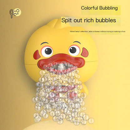 Interactive Bubble Duck Bath Toy