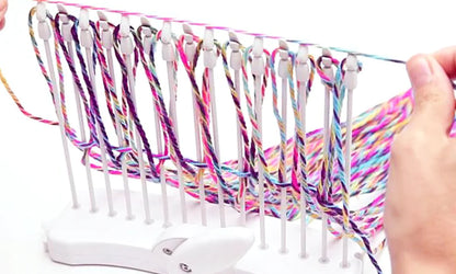 Crafty Kids Weaving Loom Kit for Crafts and Bags