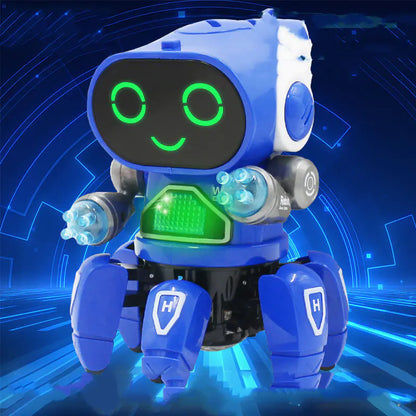 Dancing LED Robot Toy – Lights, Music & Moves