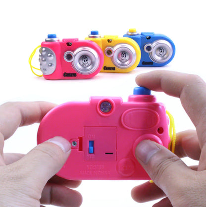 Cartoon Projection Camera Toy with Lights & Sounds