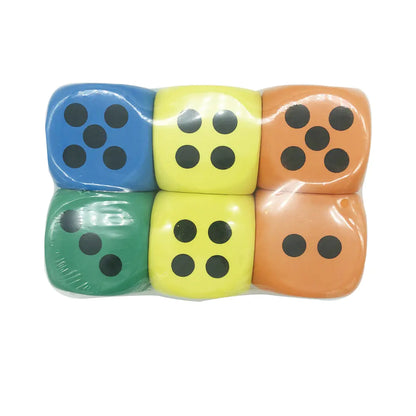 Colorful Soft Foam Dice Set