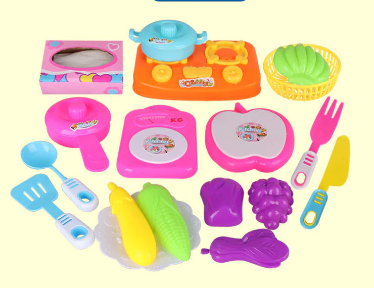 Junior Chef Kitchen Playset with Realistic Accessories
