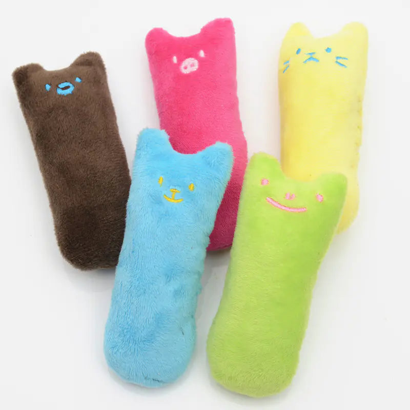 Feline Fun Chewable Plush Toy