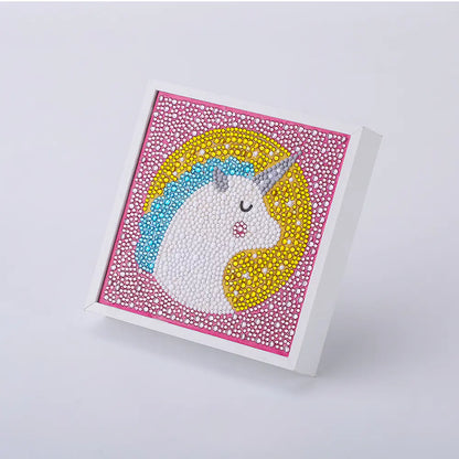 Cute Animal Diamond Art Kit – DIY Sparkle Canvas