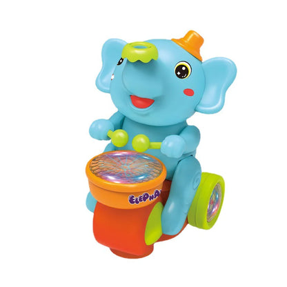 Joyful Elephant Play Car