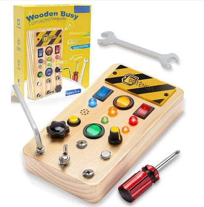 Interactive LED Learning Board for Kids