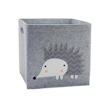 Playful Felt Animal Toy Organizer