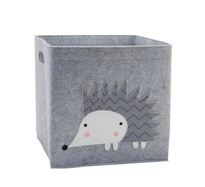 Playful Felt Animal Toy Organizer