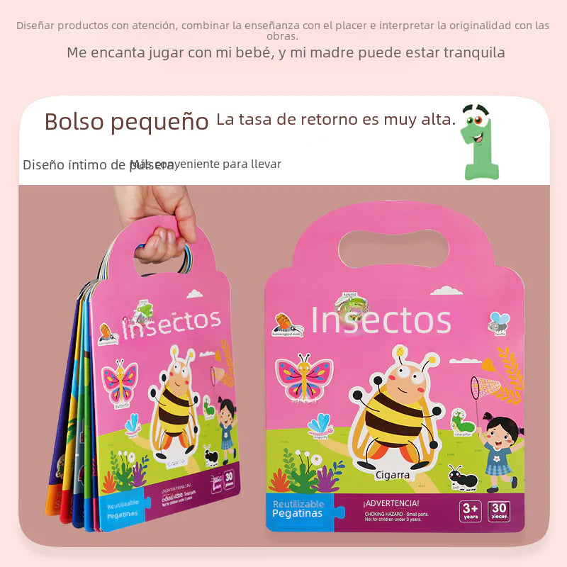 Global Jelly Sticker Quiet Books