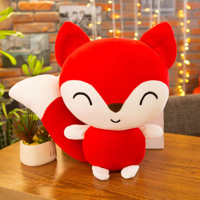 Q-version Colorful Fox Plush Pal