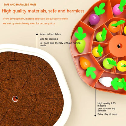 Toddler Radish Discovery Toy - Interactive Learning Experience