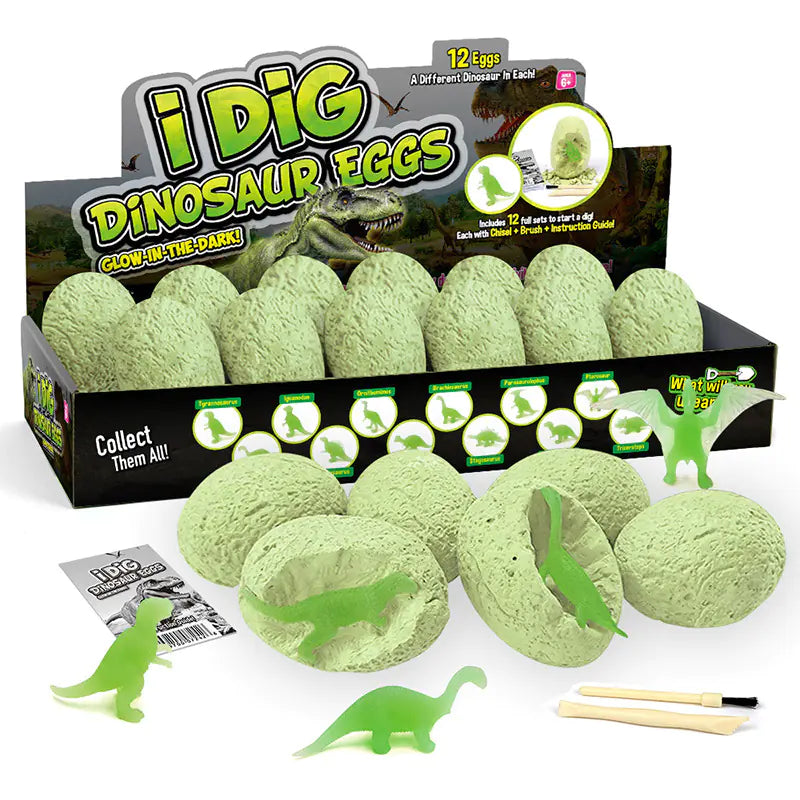 Prehistoric Egg Dig Toy for Kids