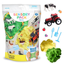 Farm Sensory Play Pack with Stretchy Cloud Clay for Toddlers